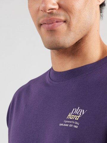 Cars Jeans Koszulka 'PLUYO' w kolorze fioletowy