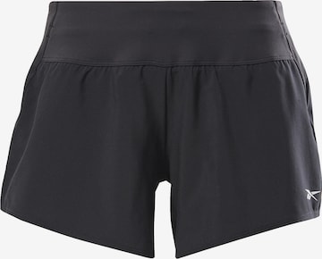 Reebok Sport Shorts in Schwarz: front