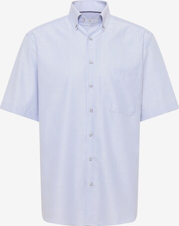 ETERNA Comfort fit Button Up Shirt in Blue: front