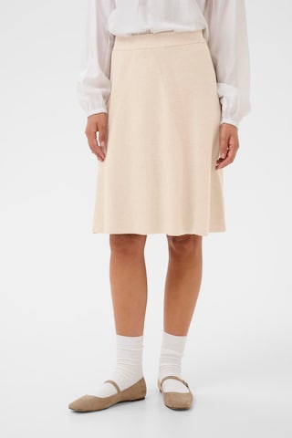 Cream Nederdel 'CRDela' i beige: forside