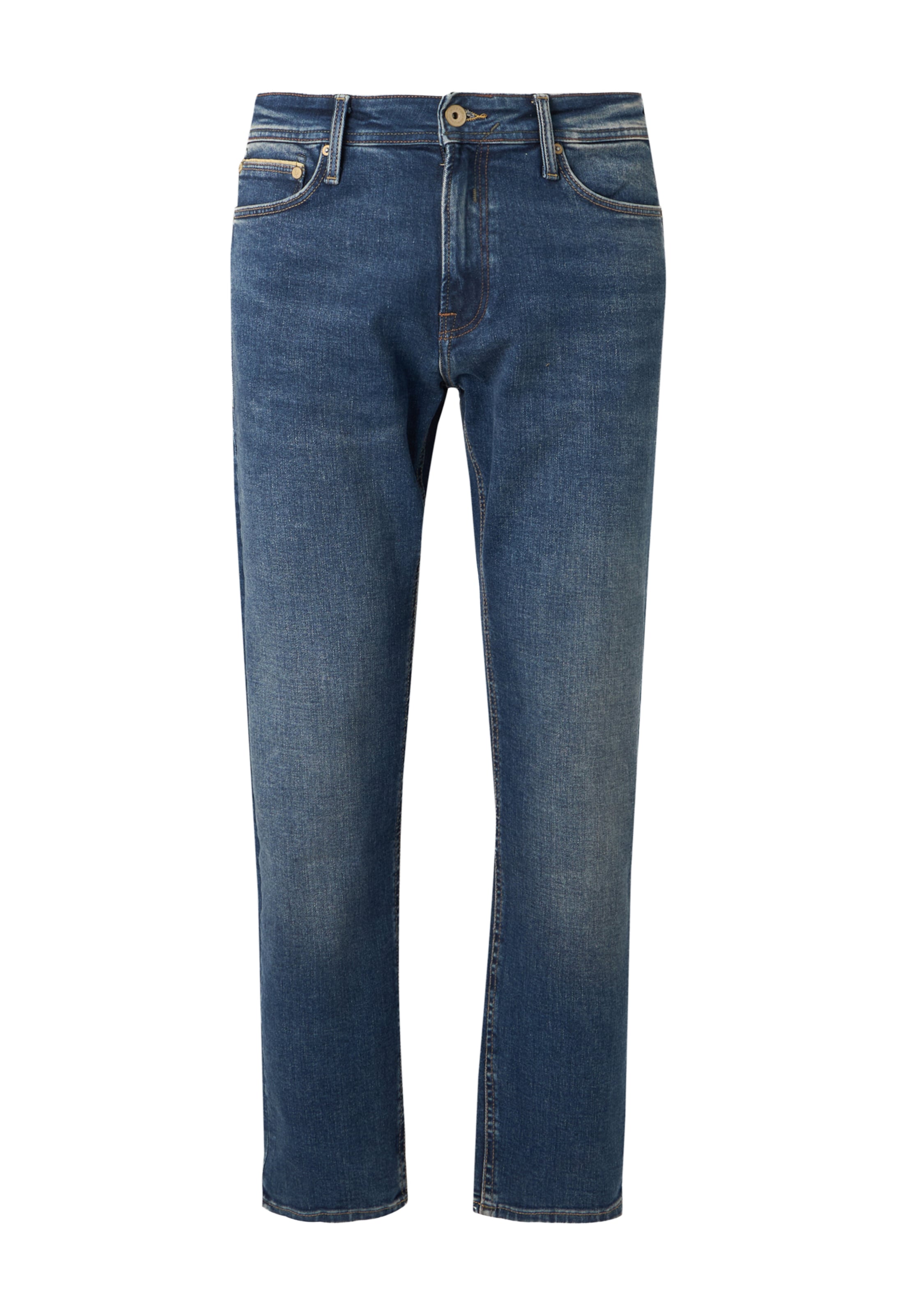 Regular Jean 'JJIMIKE JJPAOLO' JACK & JONES en bleu : devant