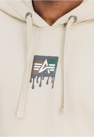 ALPHA INDUSTRIES Mikina - Béžová