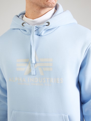 Sweat-shirt ALPHA INDUSTRIES en bleu