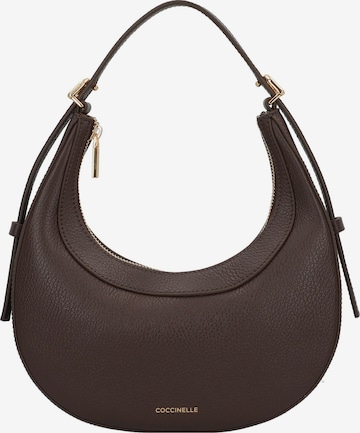 Coccinelle Shoulder bag in Brown: front