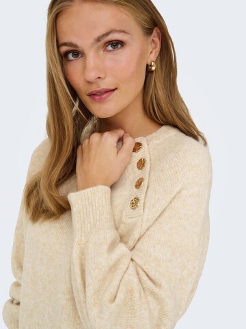 Robes en maille 'ONLEMMA' ONLY en beige