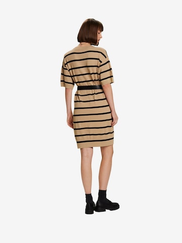 ESPRIT Strickkleid in Beige