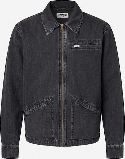 WRANGLER Prijelazna jakna 'RODEO UTILITY JACKET' veličine L u crni traper, Pregled proizvoda