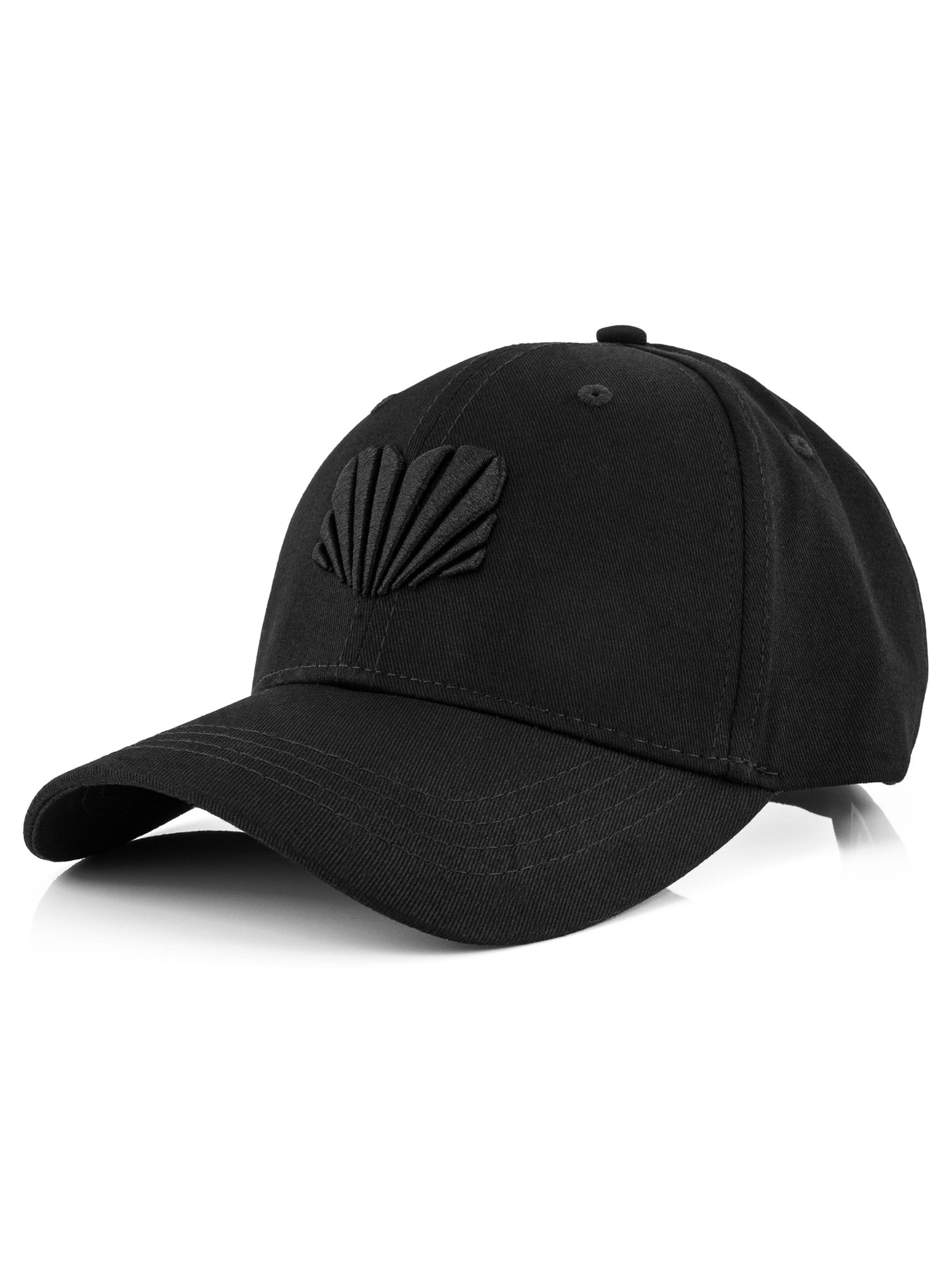 Blackskies Cap 'Iuno'‌‌‌‌‌‌‌‌‌ in Schwarz: Vorderseite