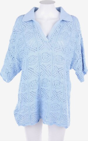 MANGO Sweater & Cardigan in XL in Blue: front