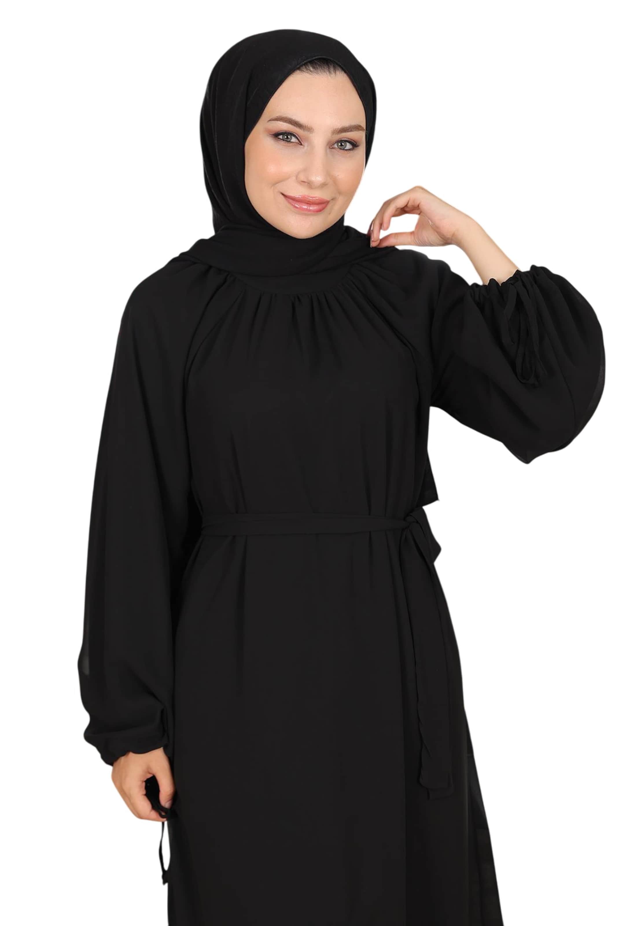 MODAMIHRAM Kleid in Schwarz