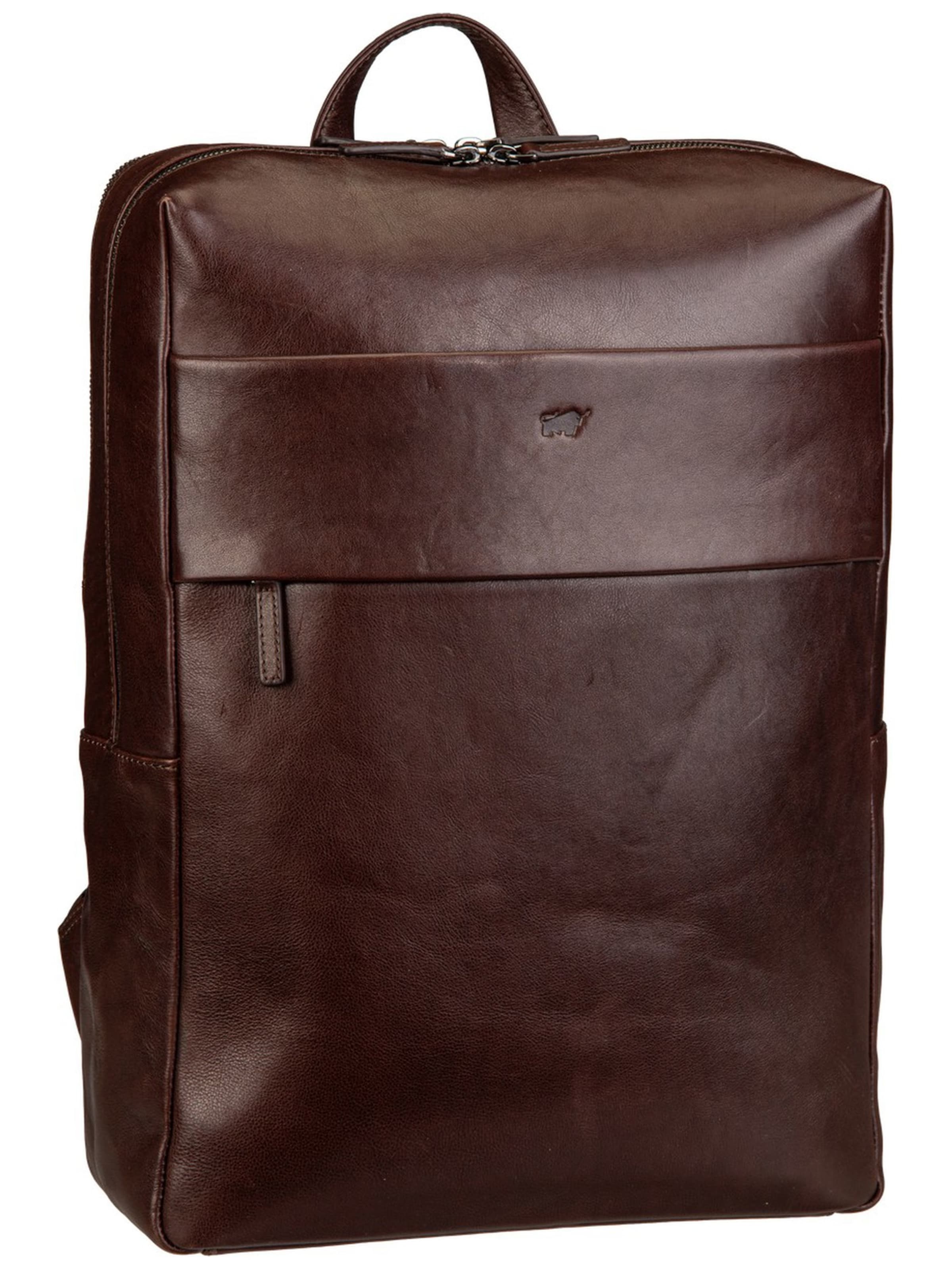 Braun Büffel Backpack ' Arezzo' in Brown: front