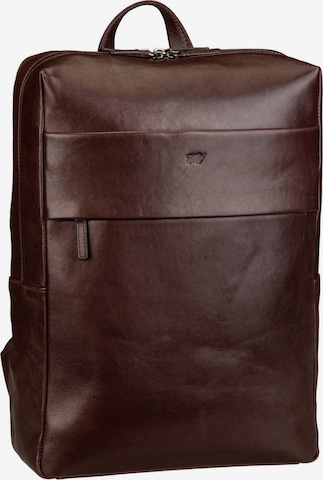 Braun Büffel Rucksack ' Arezzo' in Braun: Vorderseite