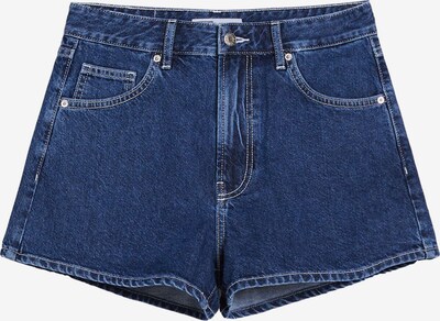 Bershka Shorts in blue denim, Produktansicht