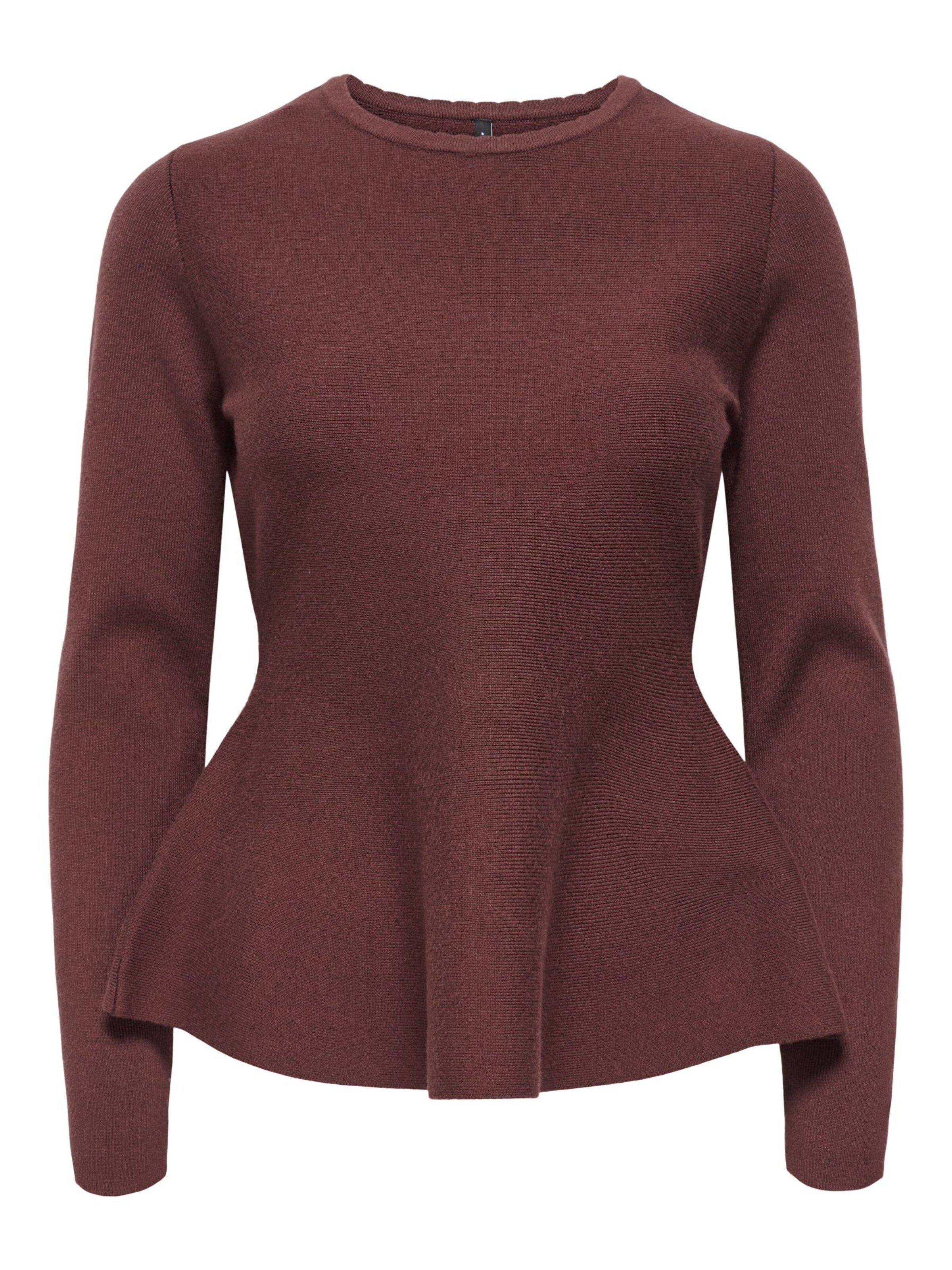 ONLY Pull-over 'ONLVILDA' en marron, Vue avec produit