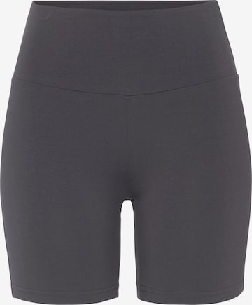 LASCANA Skinny Workout Pants in Black: front