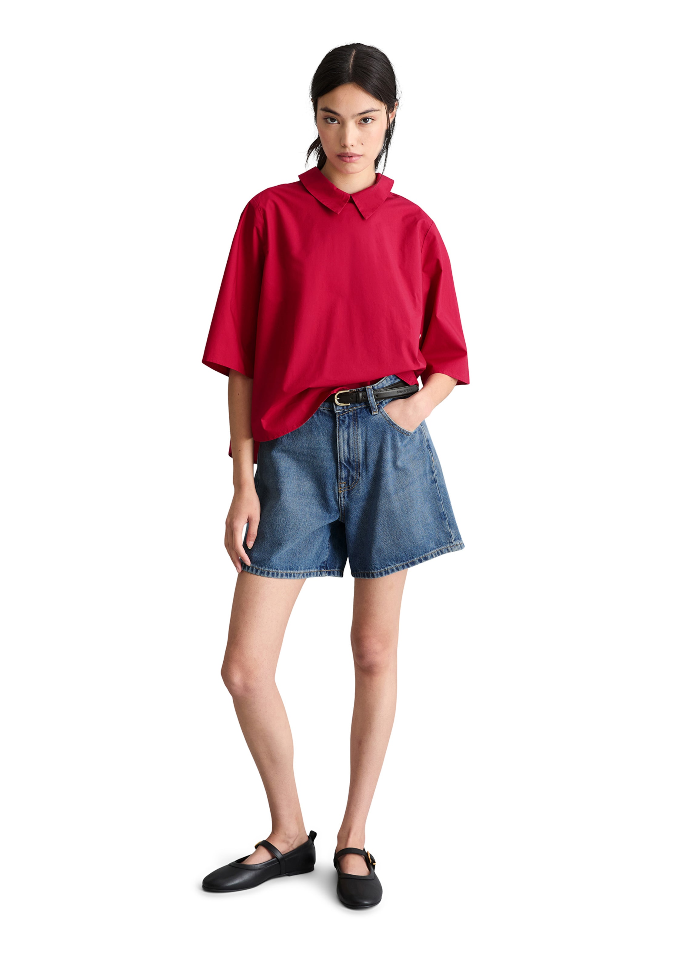 Marc O'Polo DENIM Bluse in Rot