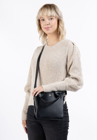 MYMO Handbag in Black: front