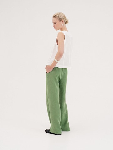 AmourLinen Bodywarmer 'Greta' in Wit