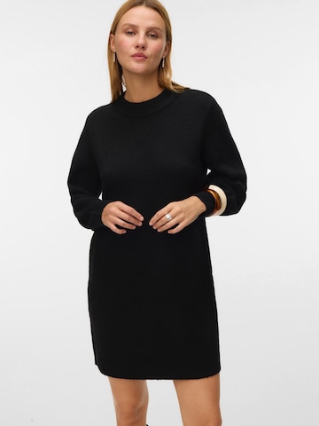 juoda VERO MODA Megzta suknelė 'VMBESTI': priekis