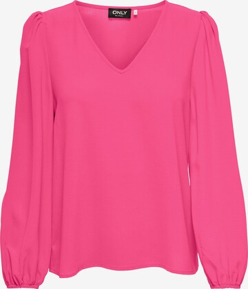 ONLY Blouse 'METTE' in Roze: voorkant