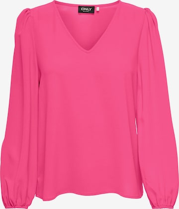 ONLY Blouse 'METTE' in Pink: front