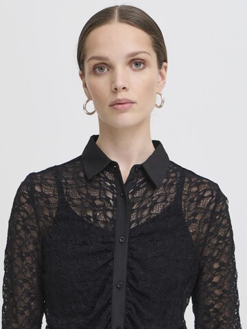 ICHI - Blusa ' IXLACEY ' en negro