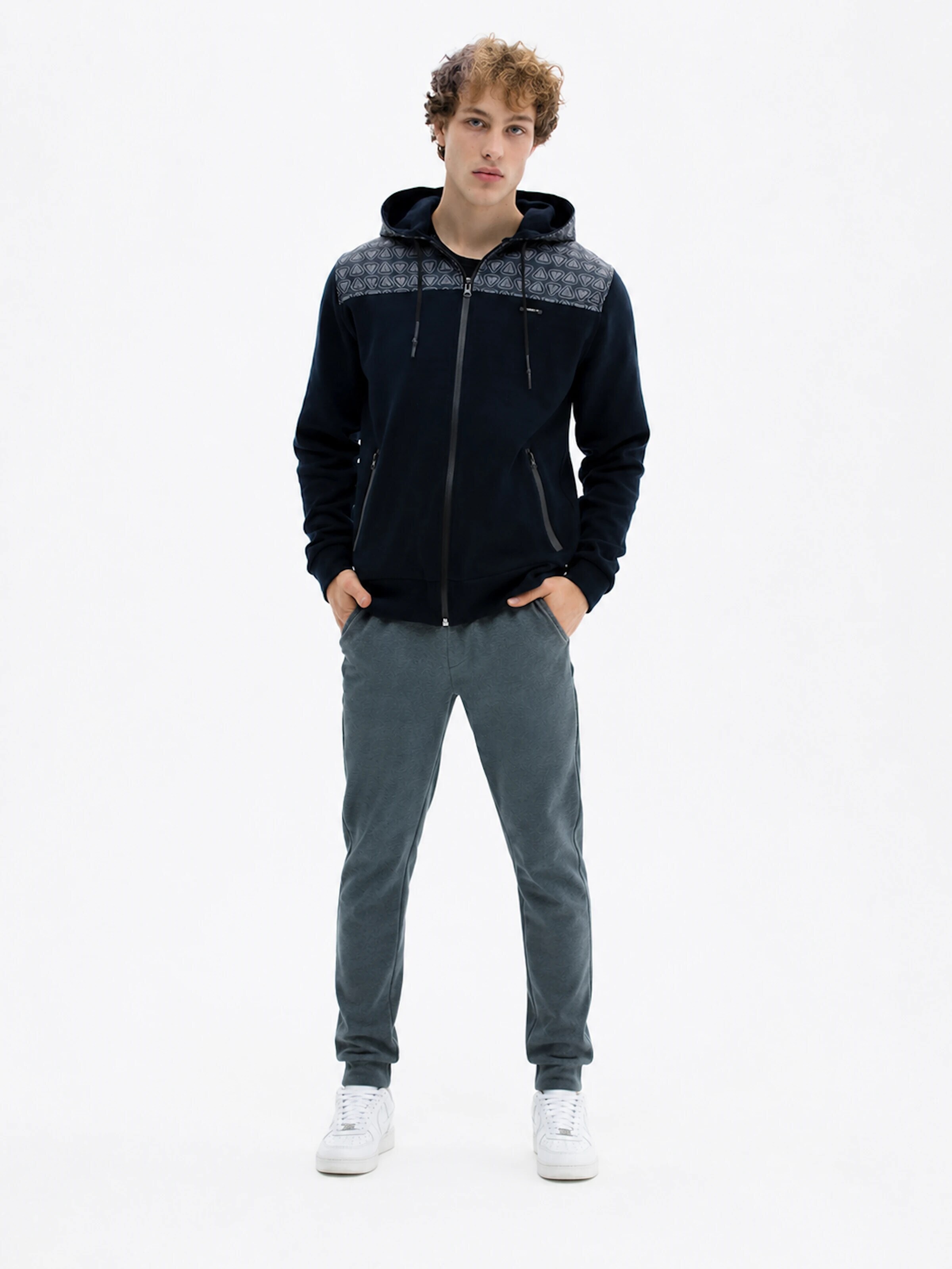 Sweat de sport 'AMIRO' SCR. en bleu