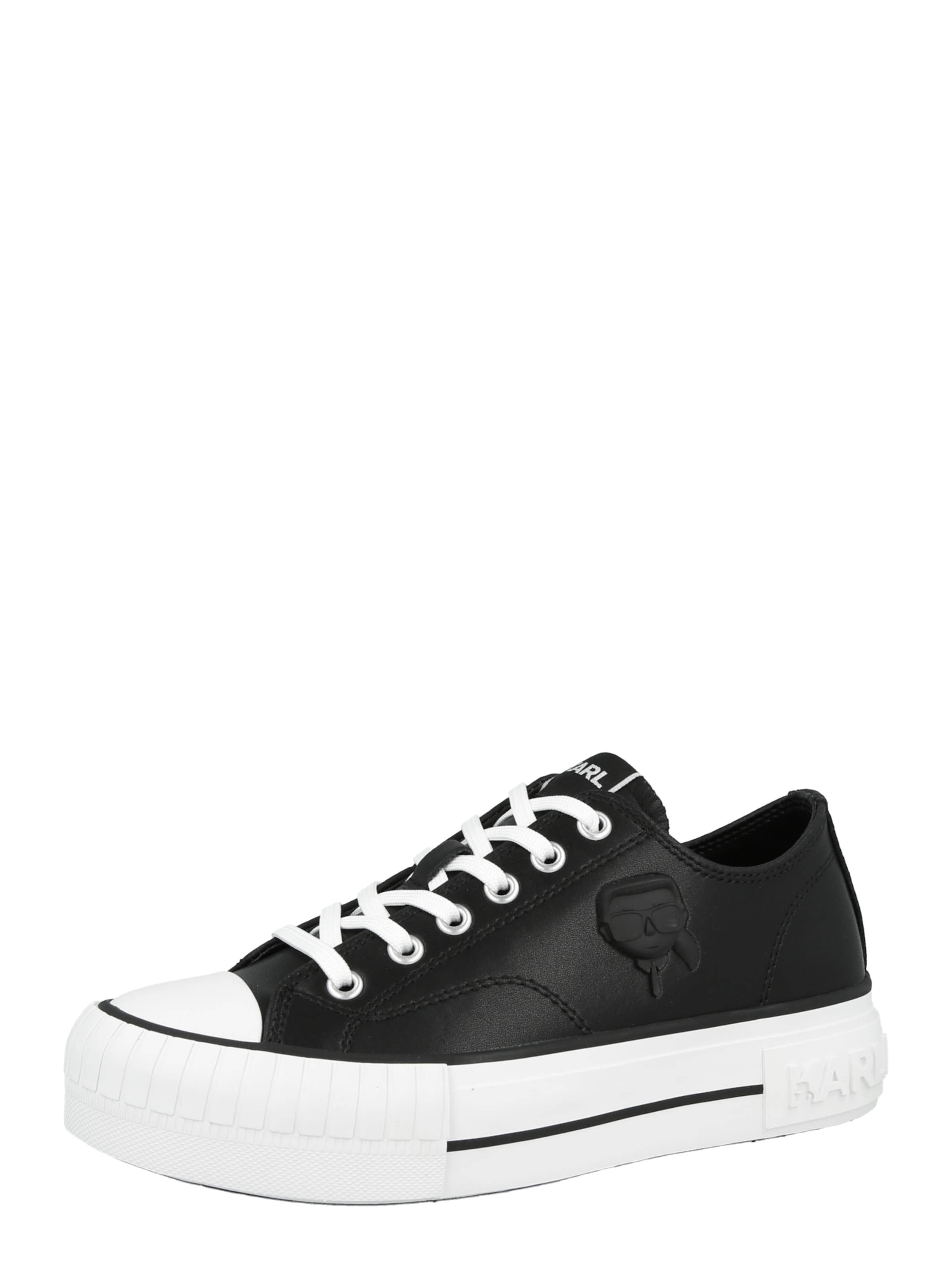 Karl Lagerfeld Sneaker in Schwarz: Vorderseite