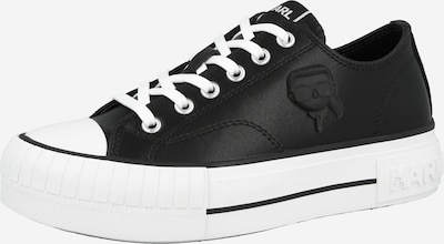 Sportbačiai be auliuko iš Karl Lagerfeld, spalva – juoda / balta, Prekių apžvalga