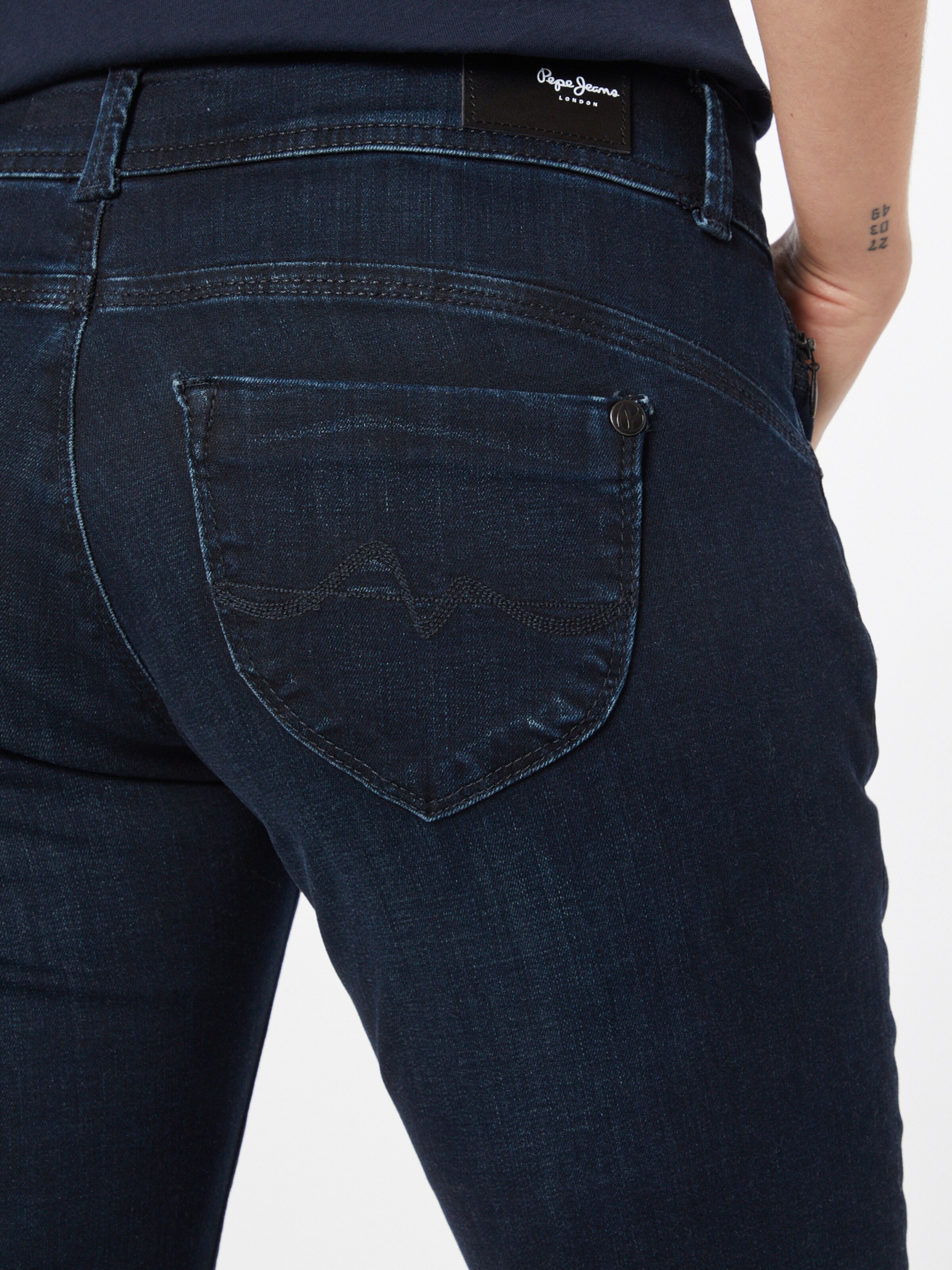 Jeans Donna Pepe Jeans Jeans New Brooke in Blu 