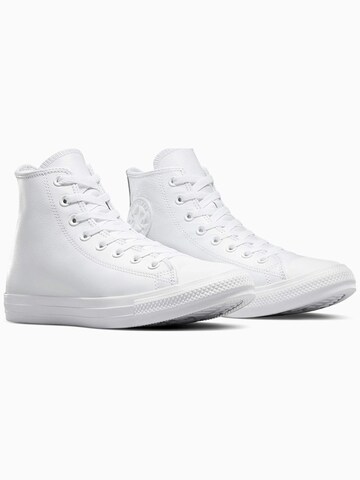 CONVERSE High-Top Sneakers 'Converse Chuck Taylor All Star Leather' in White