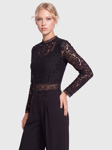 APART Bluse in Schwarz: Vorderseite