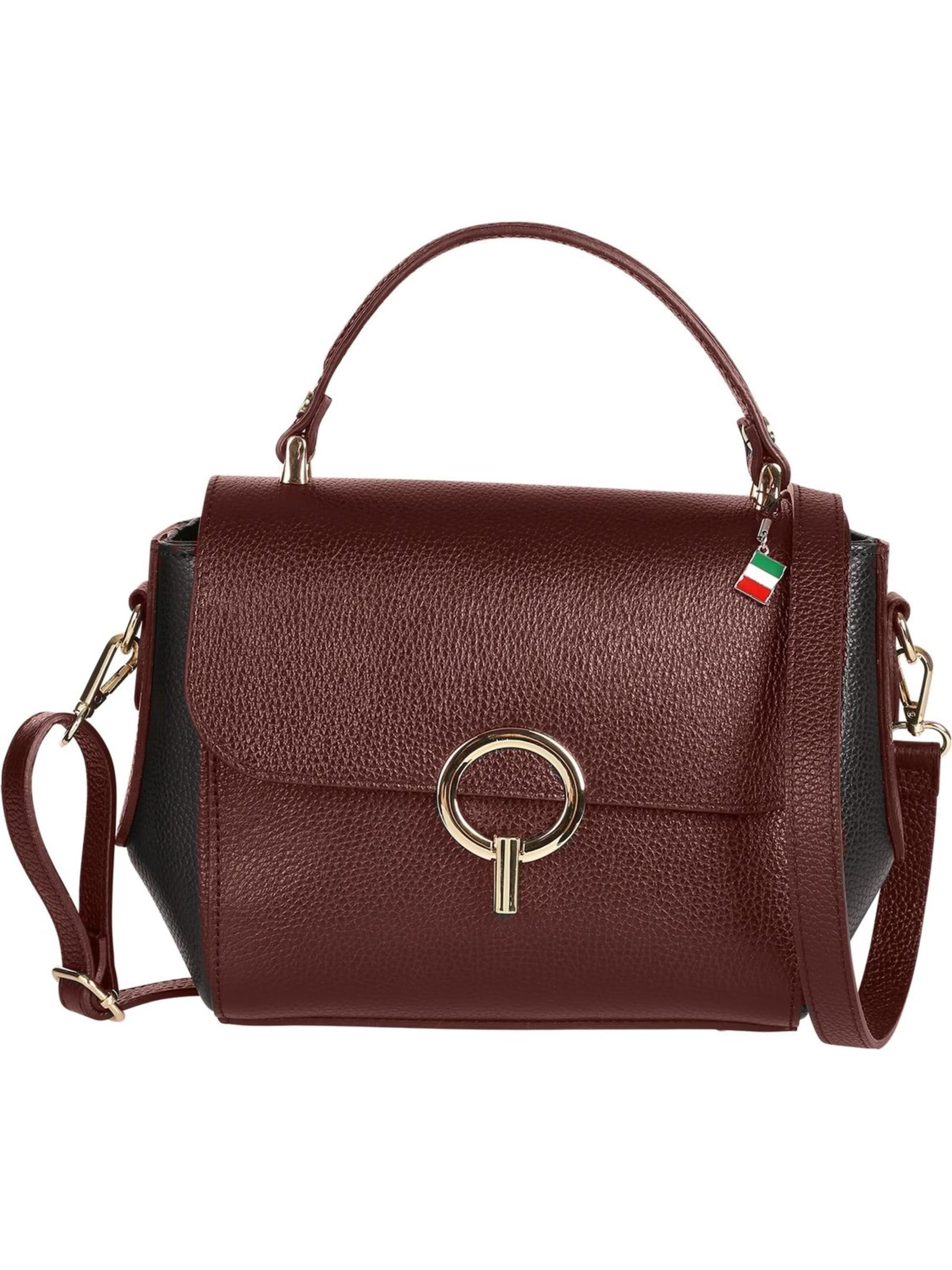 Borsa a mano di Florence in rosso: frontale