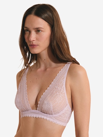 Triangolo Reggiseno 'Panama' di ETAM in lilla: frontale