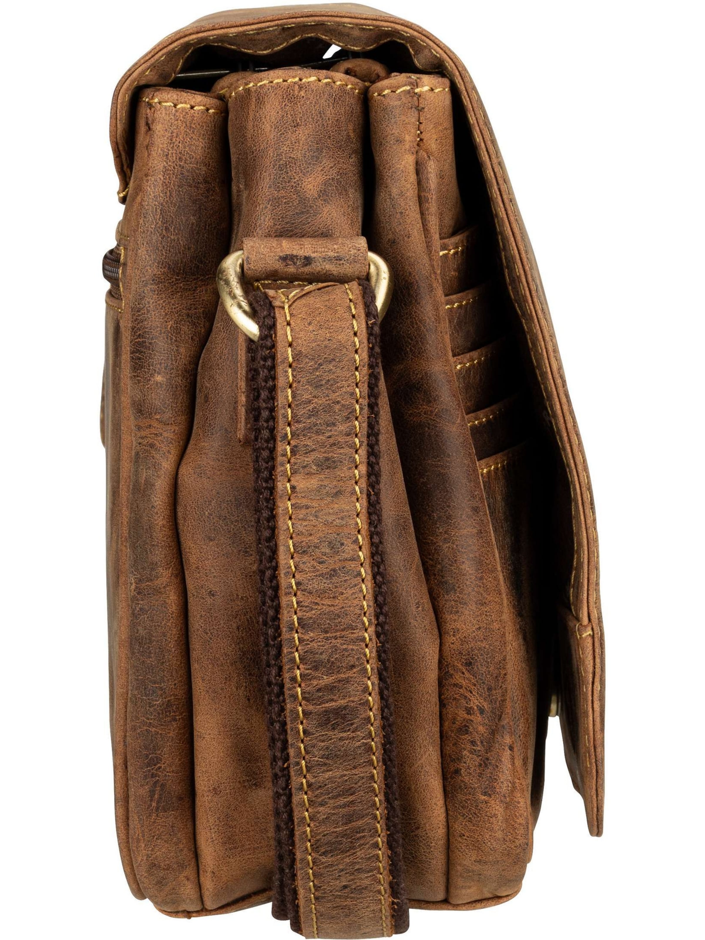 Sac à bandoulière 'Vintage' GREENBURRY en marron