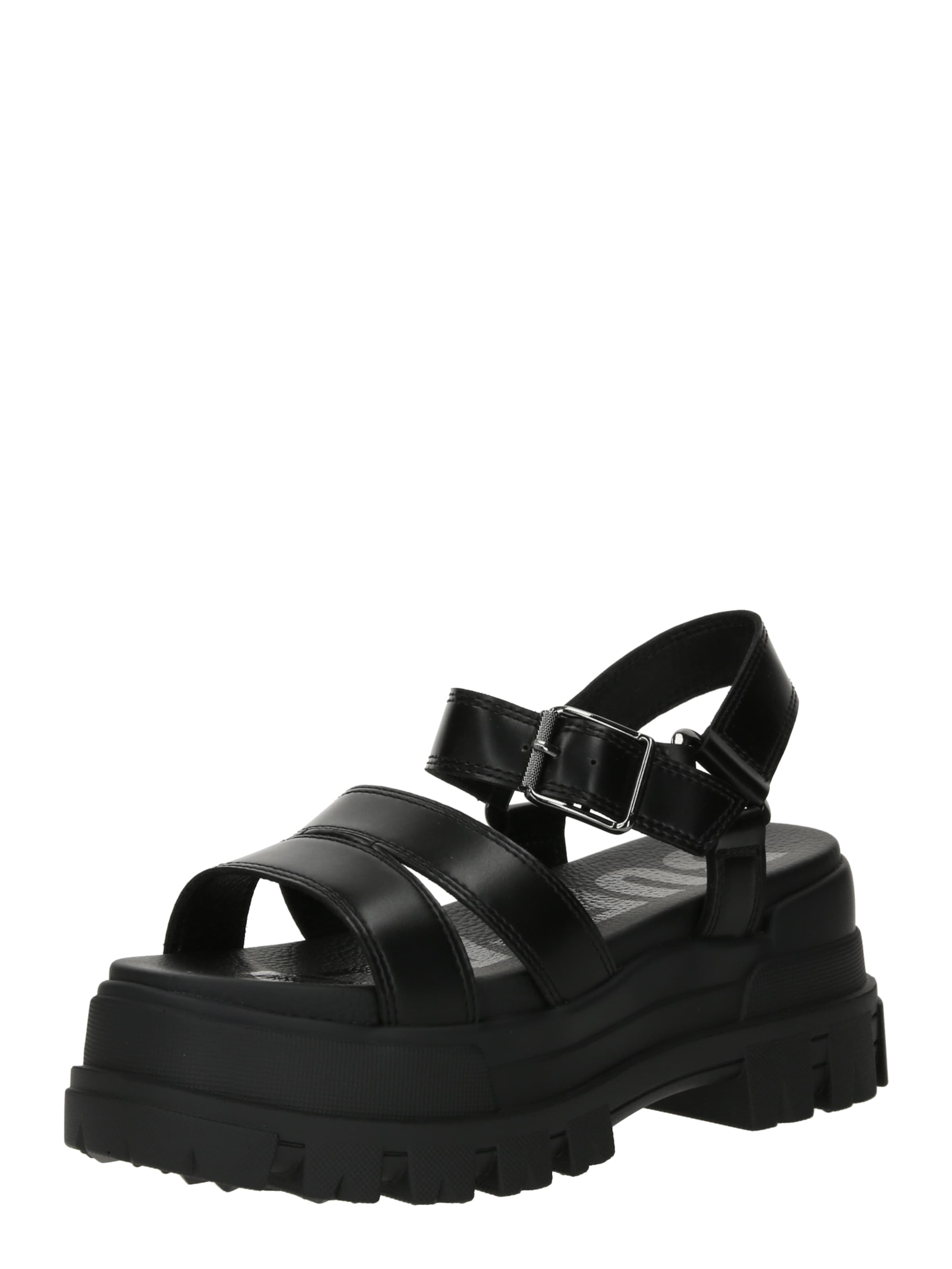 BUFFALO Sandale 'Aspha' in Schwarz: Vorderseite