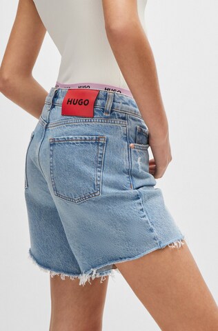 HUGO Regular Shorts 'Gealea' in Blau