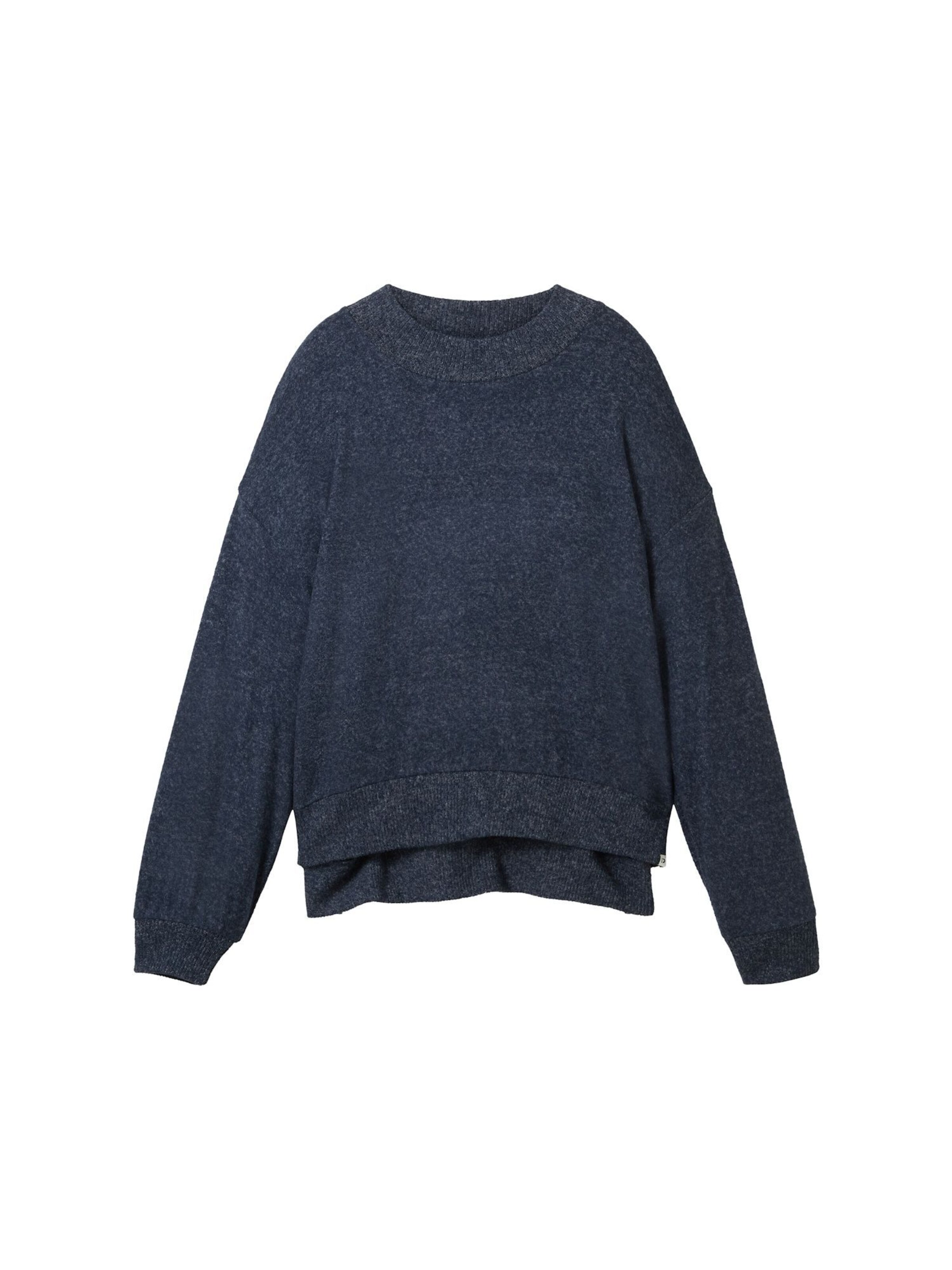 TOM TAILOR Sweatshirt in Blauw: voorkant
