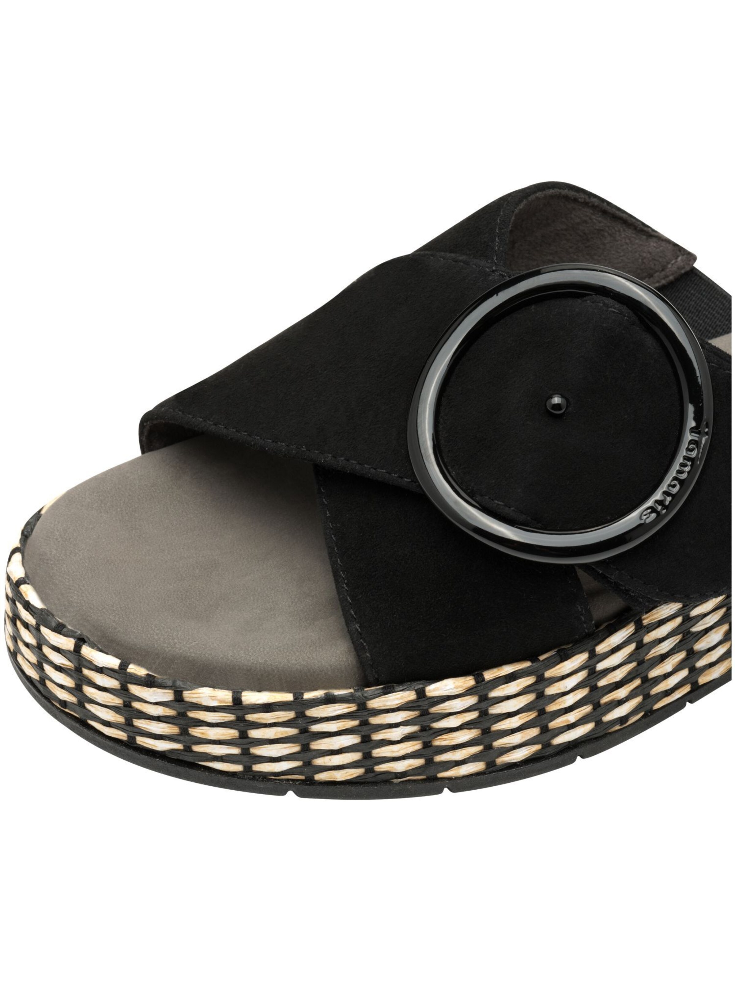 Mule Tamaris en noir