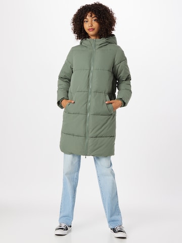 VILA Zimní kabát 'TRUST' – zelená: přední strana