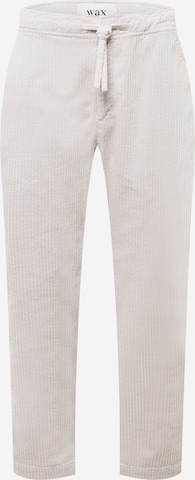 Loosefit Pantalon Wax London en gris : devant