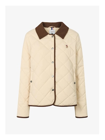 U.S. POLO ASSN. Tussenjas ' Melou ' in de kleur Sand, Productweergave