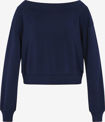 DreiMaster KlassikSweater majica 'Classic Look' - plava boja: prednji dio