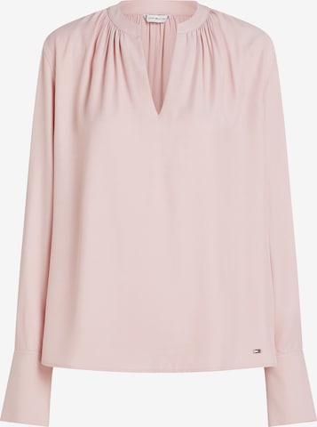 Chemisier TOMMY HILFIGER en rose : devant