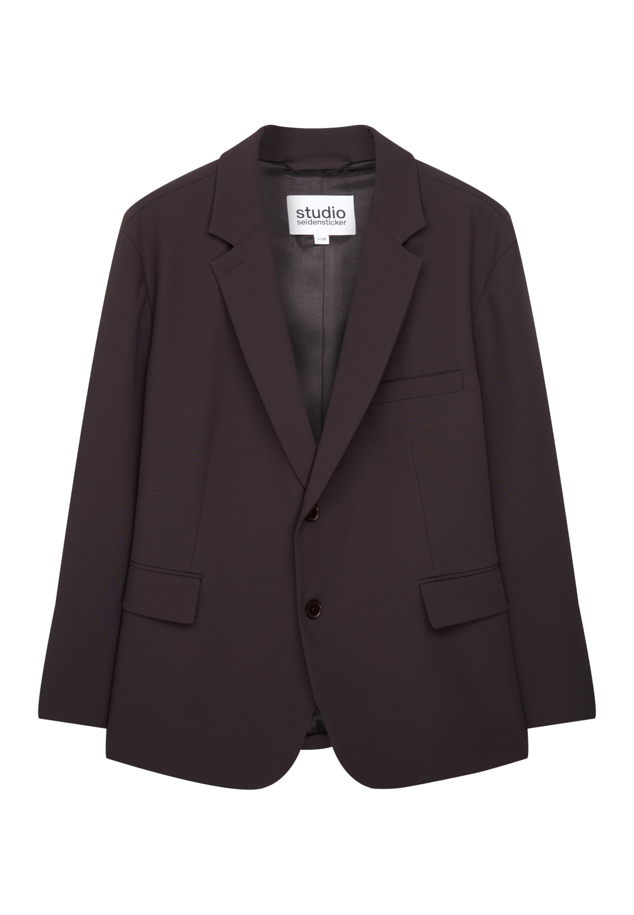 Studio Seidensticker Comfort fit Colbert in Bruin: voorkant