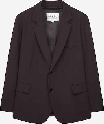 Studio Seidensticker Comfort fit Colbert in Bruin: voorkant