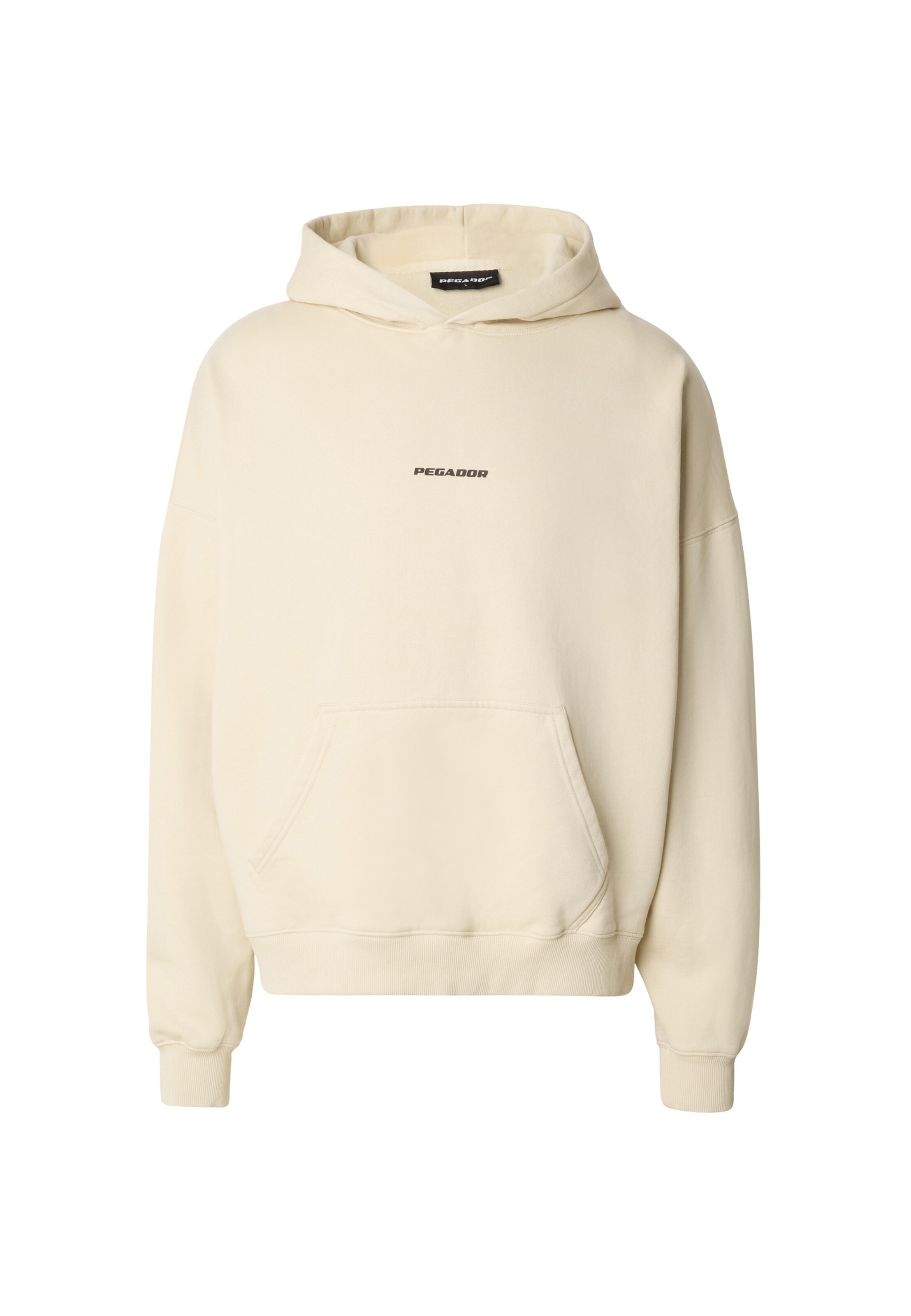 Pegador Sweatshirt in Beige: Vorderseite