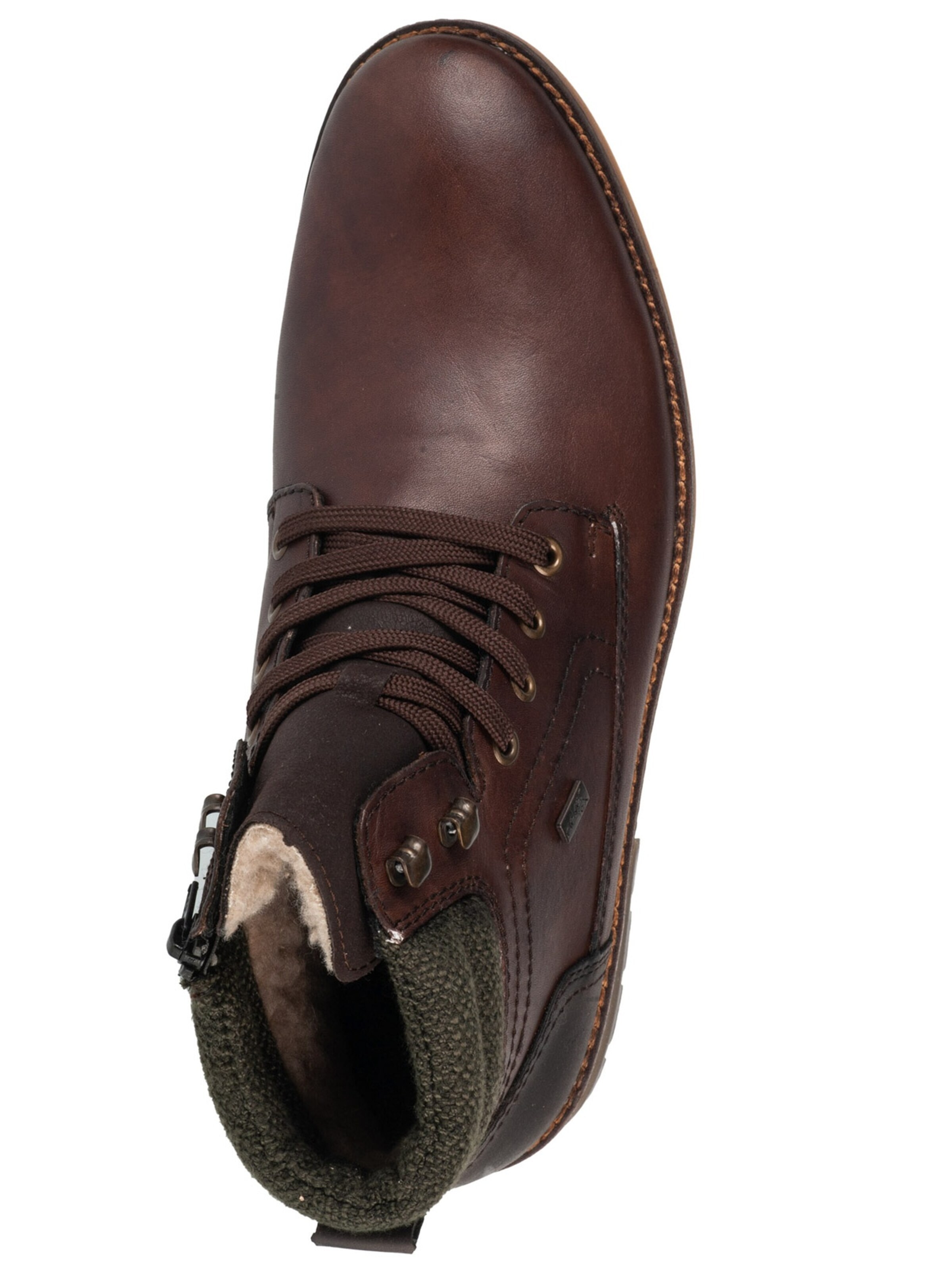 Rieker Veterboots 'Rieker Booties F4544' in Bruin