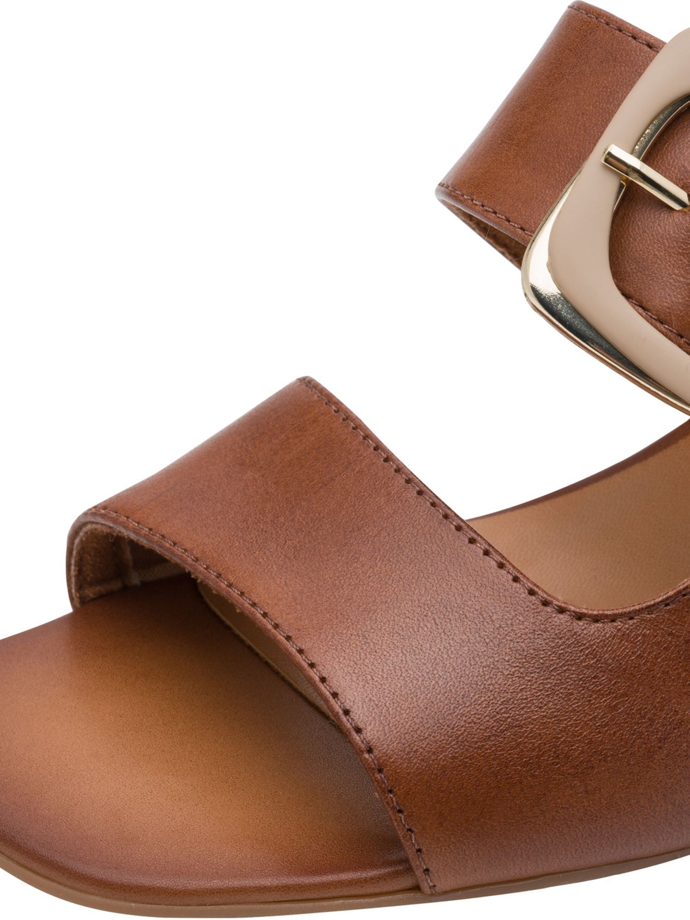 Mule Tamaris en marron