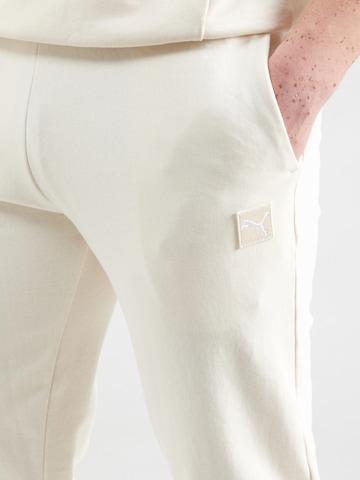 balta PUMA Siaurėjantis Sportinės kelnės 'ESS'